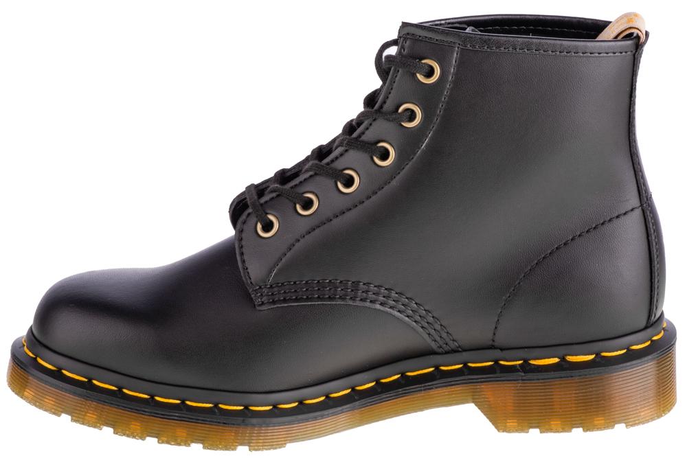 Dr. Martens 101 Vegan, Unisex black Bovver boots
