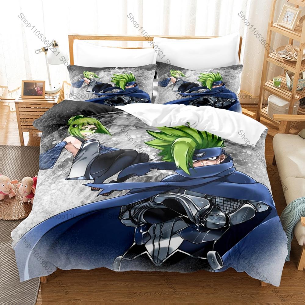 Interstellar Adventure Anime Edens Zero Full Printed 3PCS Bedding Duvet Cover + 2 Pillowcases Teen Dorm Home Decoration