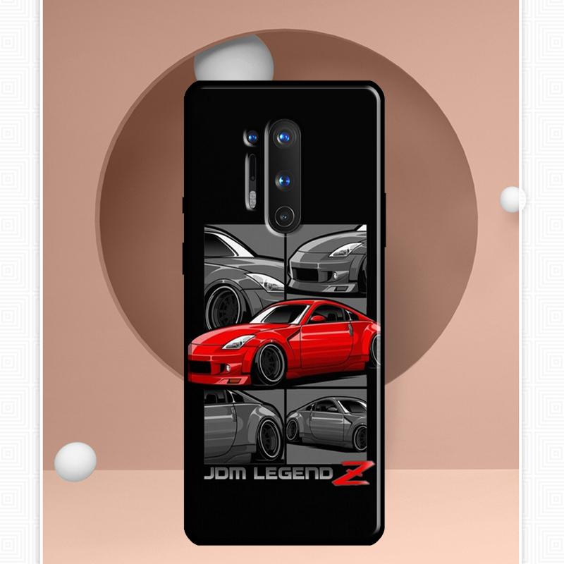 Sportwagen JDM Drift Hülle für Oneplus 10T 8T 9R 9RT Ace 11 9 10 Pro Hülle für Oneplus Nord N20 N10 2T CE 2 Lite