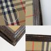 Gebrauchte Burberrys Tasche Nova Check Canvas/Leder beige Dunkelbraun Accessoire-Etui