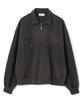 MILLO ARCHIVE Damage Half Zip-Up [Charcoal]