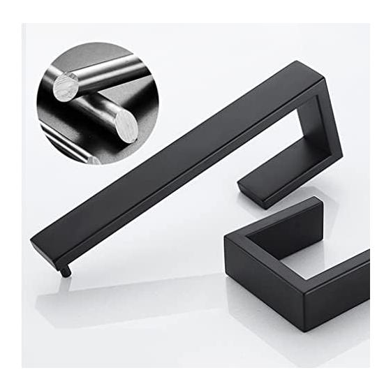 Towel Rack, Hand Towel Ring Holder SUS304 Stainless Steel, Bathroom and Kitchen Towel Rack Mounting Hardware Set, Hotel and Home Cupboard, Matte