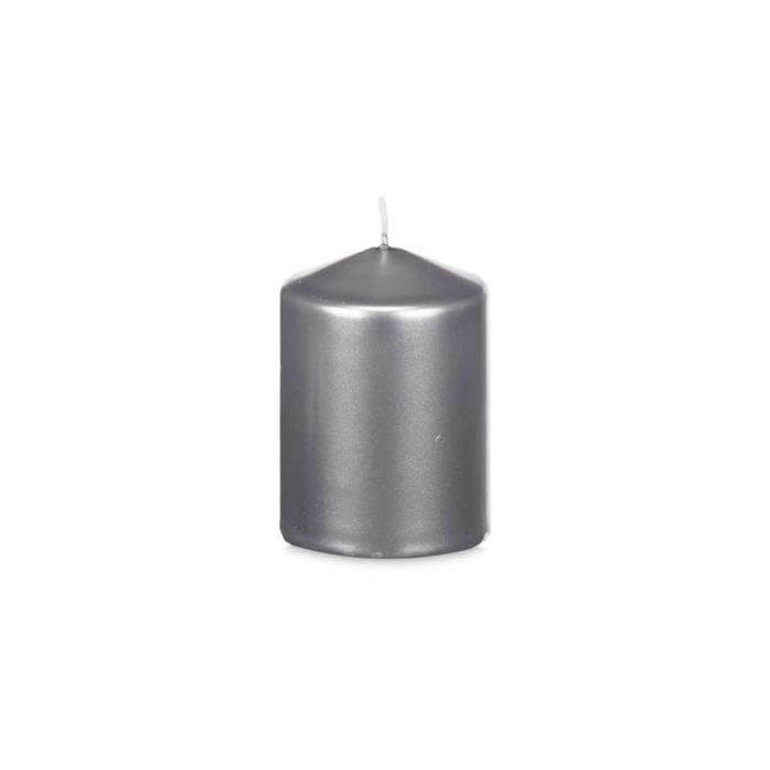 Lot de bougies argentées - Acorde - 24 pièces - 7x10x7 cm - Multicolore - Décoration maison