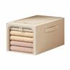 Foldable Textile Box Storage Space Saving Closet Organizer for Students,