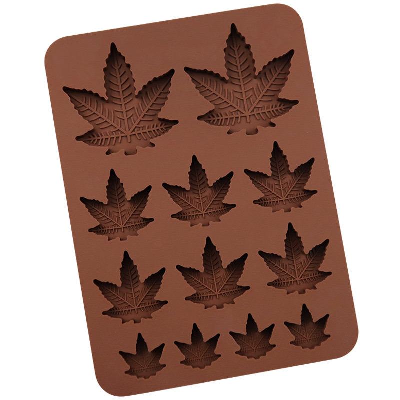 

DIY Maple Leaf Silicone Mold Silicone Candy Chocolate Molds Fondant Cake Decorating Tools Ice Cube Tray шоколадный