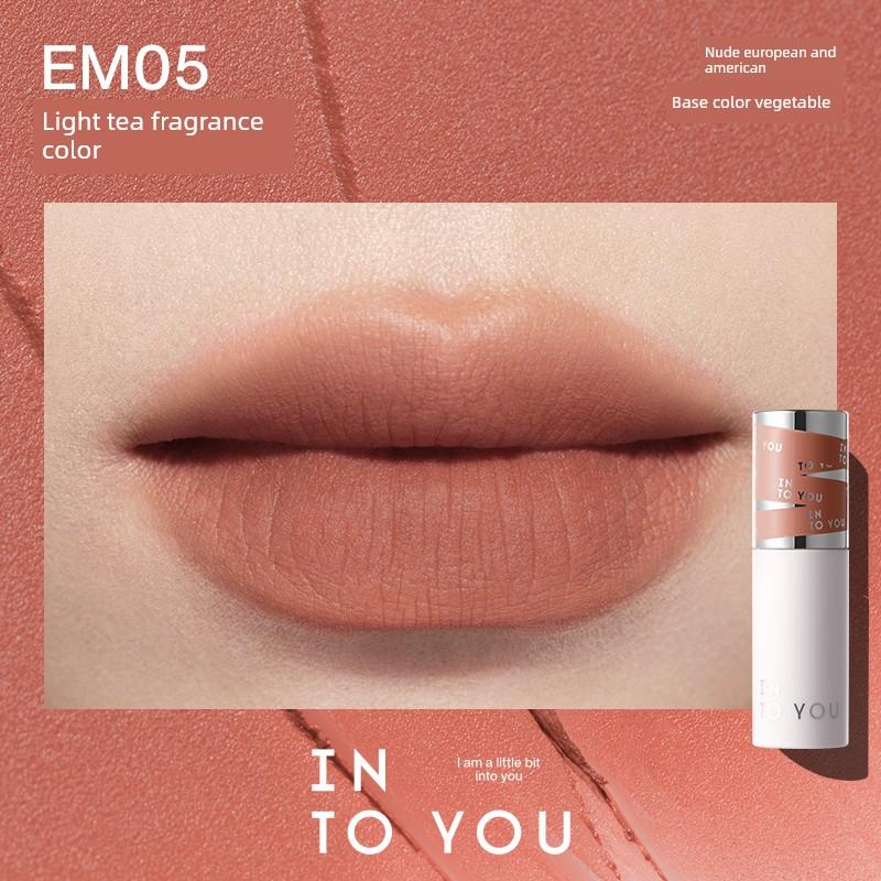 into You Em08 Yellow Skin White Matte Lip Mud