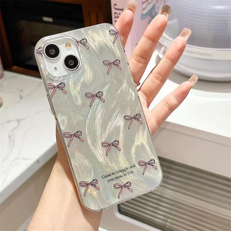 Colorful Bow Cute Butterfly Phone Case for Samsung Galaxy A17 A07 A56 A36 A26 A73 A72 A55 A54 A53 A23 A14 A13 4G 5G Back Cover
