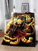 HD Assassination Classroom Anime Cartoon Soft Flannel Throw Blanket Cozy for Bed Sofa Home Bedroom Kids