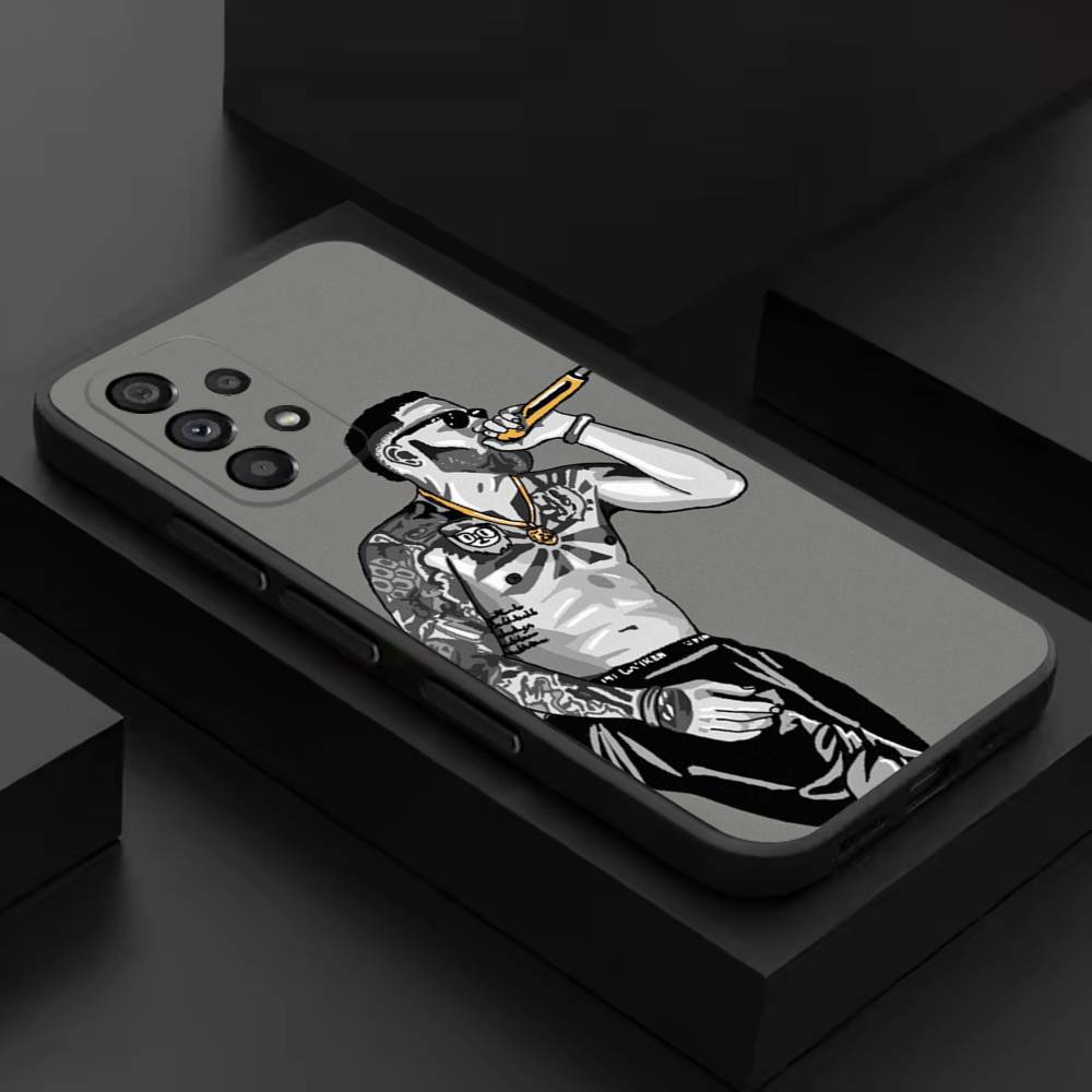 

E-Eladio Carrion S-Sauce Boyz For Samsung S 26,25,24,23,22,30,21,10,9,Ultra,Plus,Lite,FE,4,5G Phone Case Black Soft Case SamsungS225G