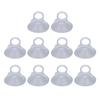 Windshield Suction Cup PVC Transparent Heavy Duty Car Glass Sucker with Pull Ring for Solar Panel Ceramic Tile