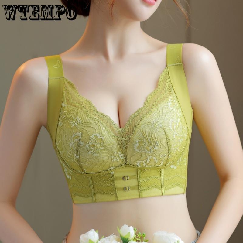 Adjustable Lingerie for Women Slim Gathered Bra Cinched Breast Anti Sagging and Anti Expansion Bra