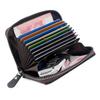 Durable Male Leather Purse Large Capacity Pocket Purse Leisure Style Zipper Wallet  Shopping