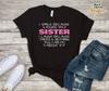 Ich lächle, Meine Schwester T-Shirt – Feiere die Schwesternschaft mit einem Lächeln