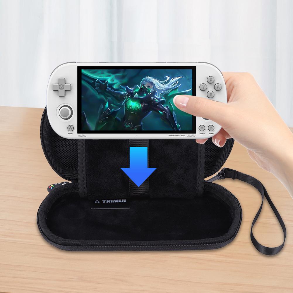 EVA Hard Carrying Case Waterproof Protective Case Anti-scratch Retro Handheld Game Console Case Dustproof for Trimui Smart Pro
