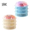 Meat Rack Stackable Mesh Food Cover with Lid Multi-Function Dome Vegetable for Vegetables Dumplings Seafood Space-Saving Kitchen Accessory Reusable