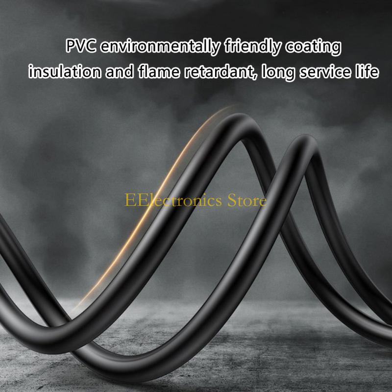 B03C 8Pin Male to 3x 8Pin (6+2) Male Graphics Card Power Supply Adapter Cable 80cm