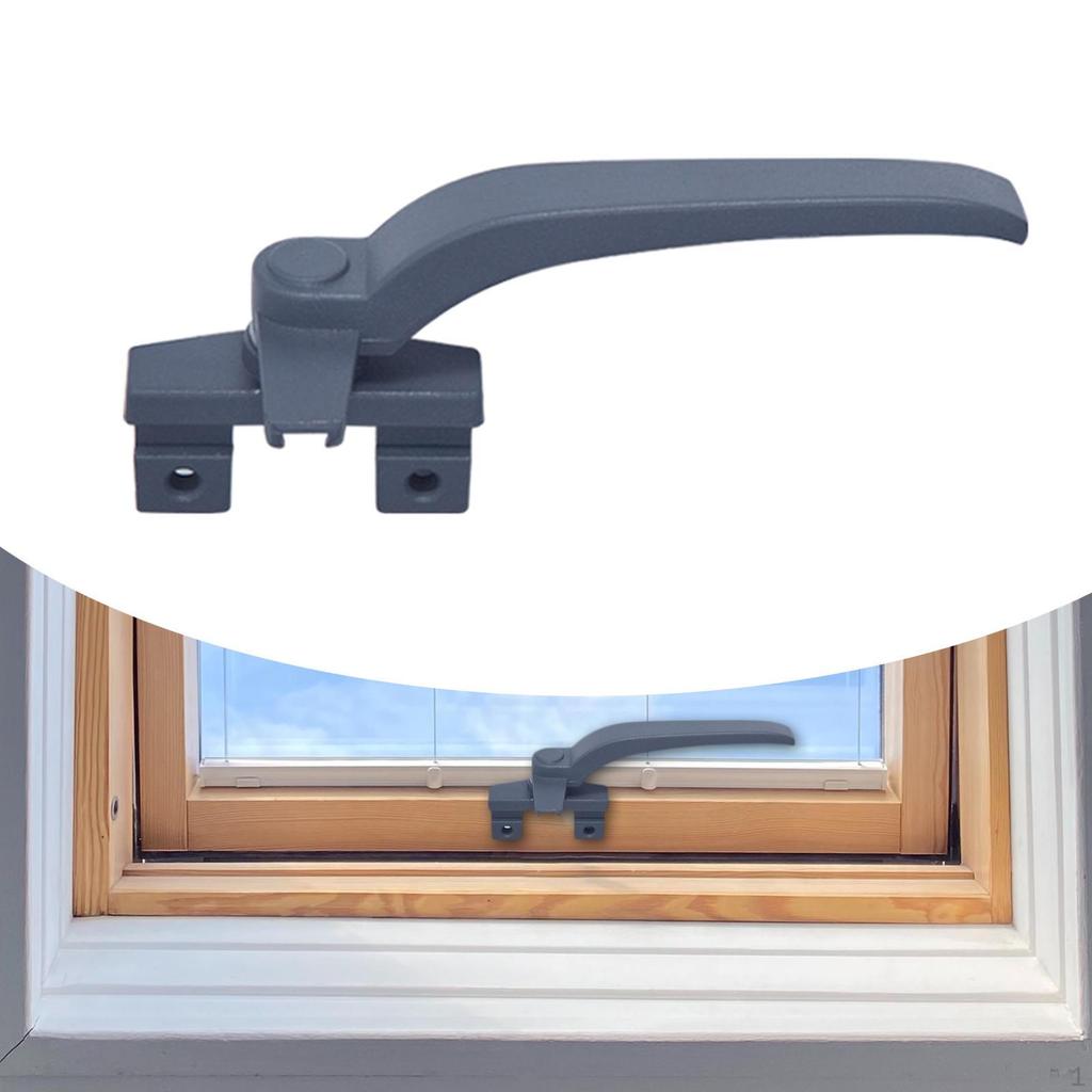 Premium aluminiowe klamki do okien z drzwiami dwuszybowymi