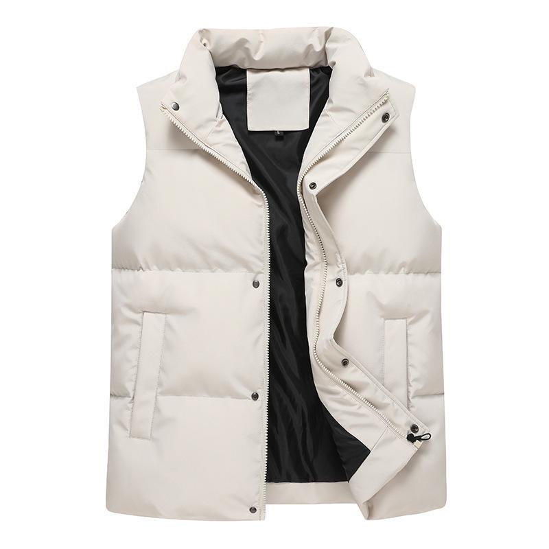 

Unisex Cotton Vest - Casual Autumn/Winter Jacket, Plus Size Available M хакі