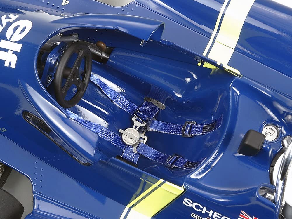 TAMIYA Big Scale Series Tyrell P34 Six Wheeler Plastic Model with Parts 12036 Molding Color 1/12 No.36 Photo-Etched