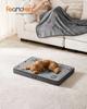 FEANDREA Dog for Small to Medium Dogs and 76 x 51 x 8 cm Bed, Summer, Washable, Fluffy, Non-Slip, Clean, Versatile, Cats, (PGW241G01)