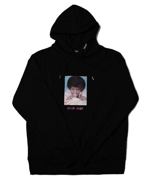 Худи  Уважай Лунное Дитя  Black/L