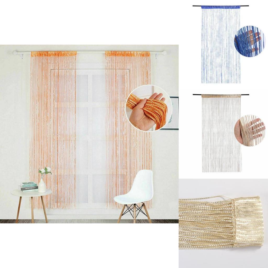Decorative Tassel Hanging String Door Curtain For Chic Home And Office Interiors