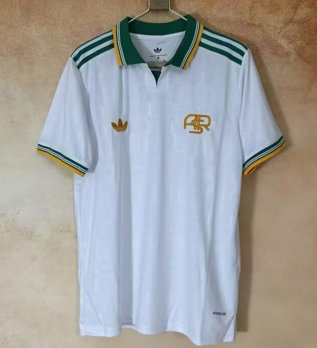 2526 Thai Football Fan Jersey Santos Marseille America Mallorca Short-sleeved Quick-drying T-shirt New La Liga