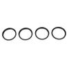 Nahaufnahmefilter-Set, 4-in-1, +1, +2, +4, +10, Makro-Objektivfilter, optisches Glas, mit Aufbewahrungstasche für die Kamera