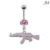 Stainless Steel Butterfly Navel Belly Button Rings For Women  Jewelry