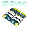 Mini PCI-E Adapter Card with LED Indicator Driver-Free Universal Compatibility Wireless Mini
