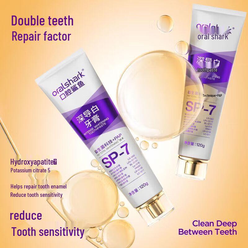 Semi Deep Whitening Fresh Breath Toothpaste Twin Pack