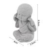 Baby Buddha Statue Niedliche Buddha Wohnzimmer Tischplatten Lichtbeständig Tolles Material Harzmaterial Atemberaubendes Design