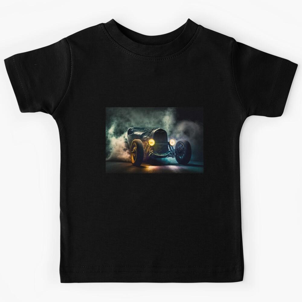 Hot Rod Burnout #25, a perfect gift for all American Muscle Car fans Kids T-Shirt 130