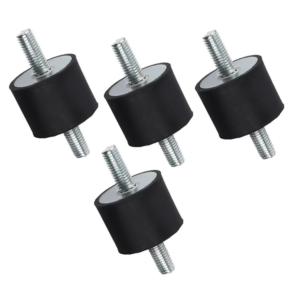 4 ks Gumové silentbloky M10 40*30 Gumové silentbloky motoru Gumové antivibrační silentbloky pro kompresory, motory, čerpadla, svařovací stroje