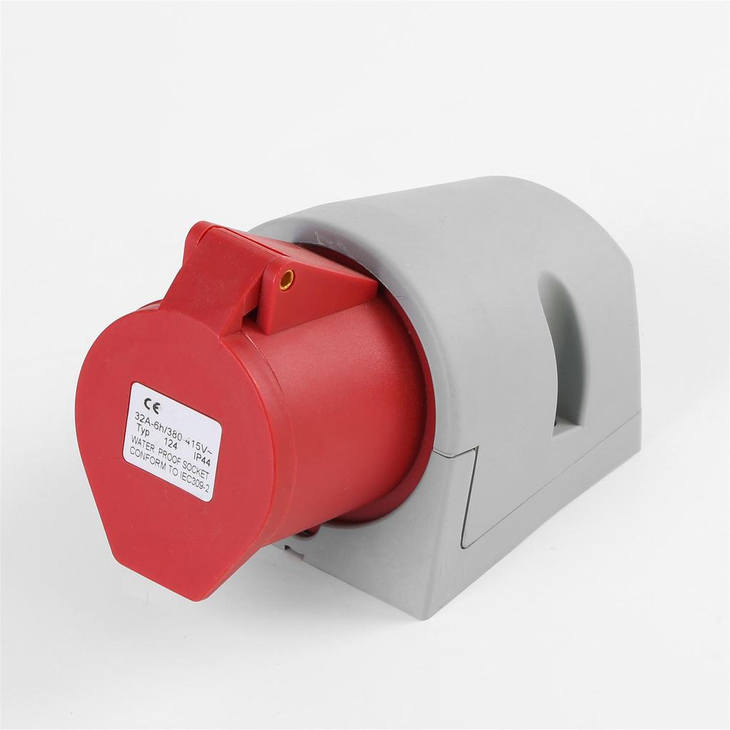 Industrial Waterproof 16A/32A Aviation Plug & Socket Connector - 3, 4, or 5 Core Options