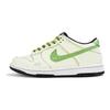 Nike Dunk Abrasion Resistant Abrasion Resistant Low top Skateboard Shoes Unisex White Green HF5441-100(Team189-)