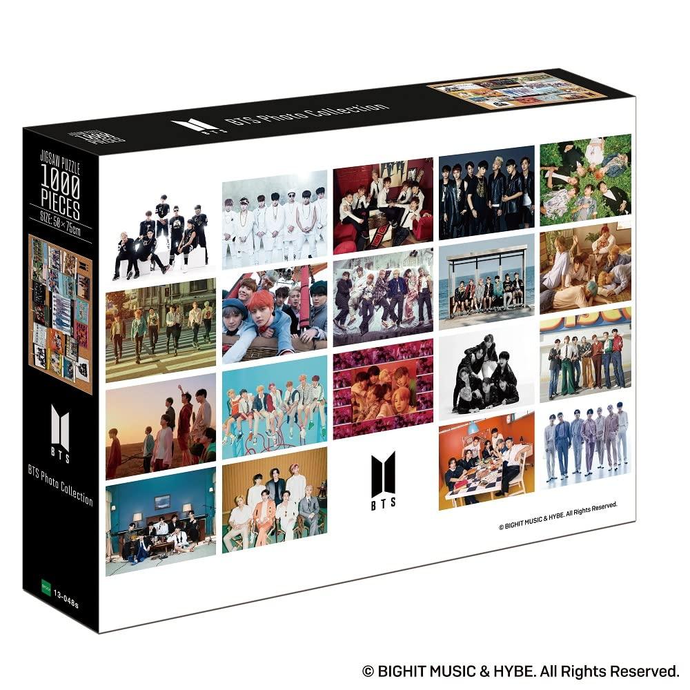 Epoch 1000-Piece Jigsaw Puzzle BTS Photo Collection (50x75cm) 13-048s with Glue and Spatula