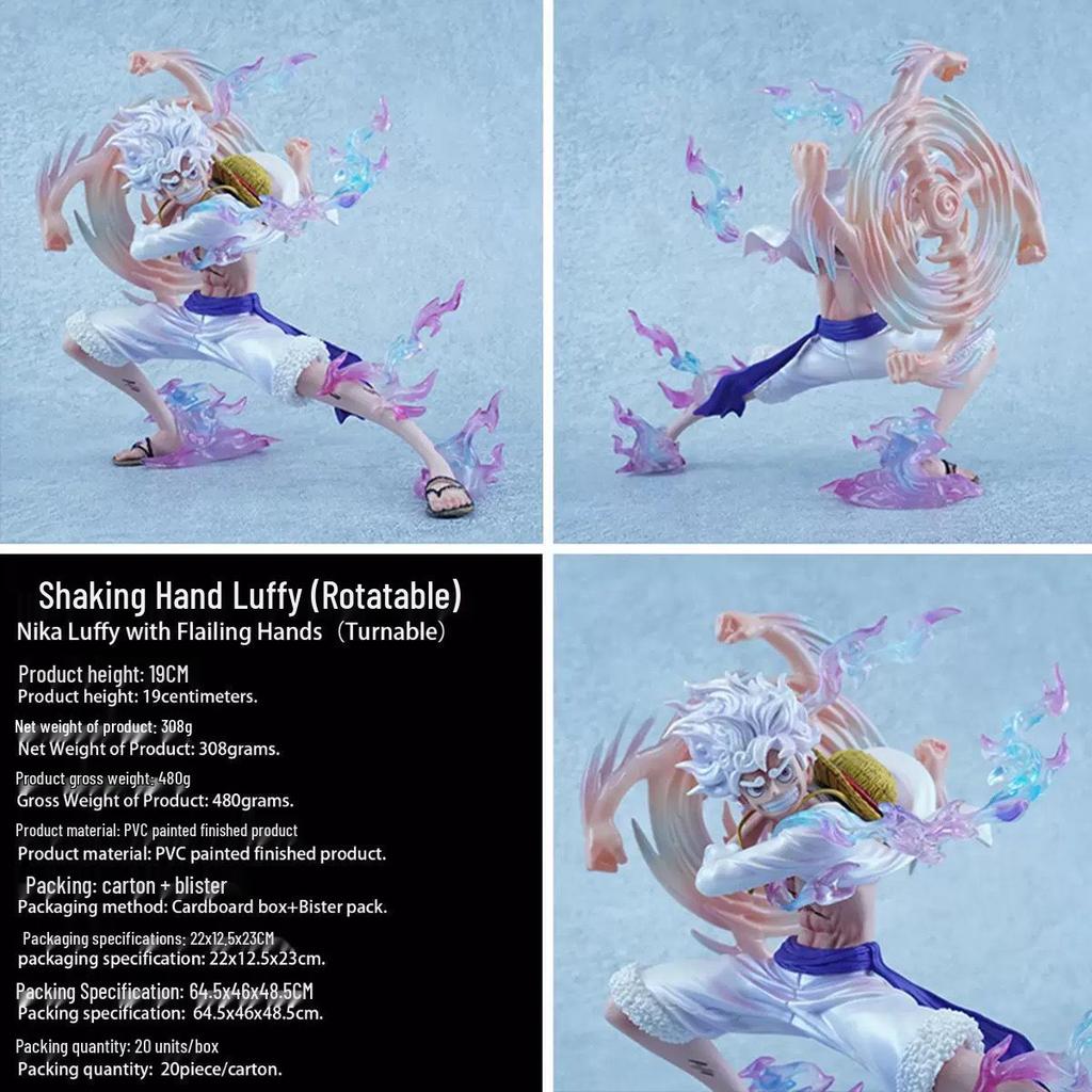 Luffy Sun God Figure - One Piece Anime Desktop Ornament