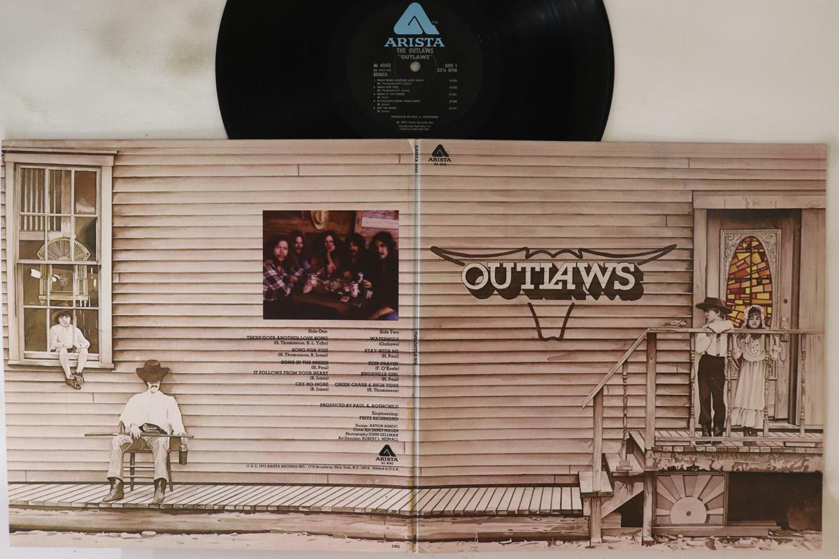 

LP Record OUTLAWS - Outlaws AL4042 ARISTA 1977 US Rock Used