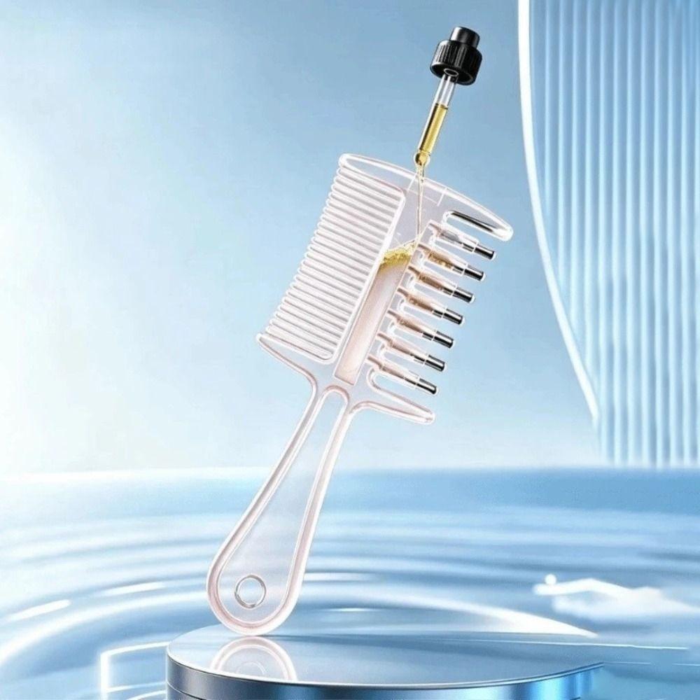 Hair Care Massage Guide Liquid Comb Anti-Frizz Hair Oil Comb Durable Scalp Massage Comb  Household