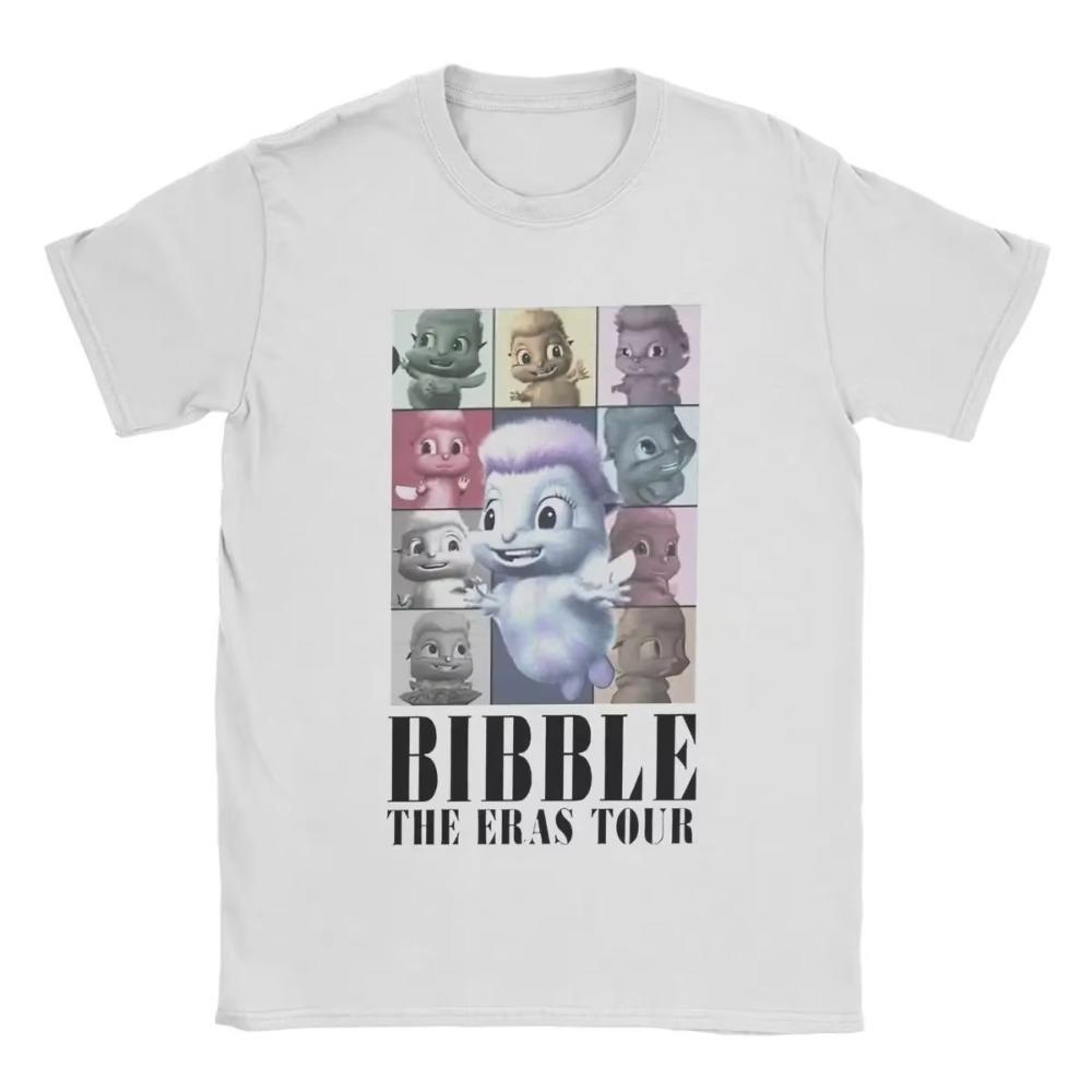 

Мужские футболки The Eras Tour Хлопковые топы Винтажные футболки с коротким рукавом и круглым вырезом Идея для подарка Футболка XXXXXL белый