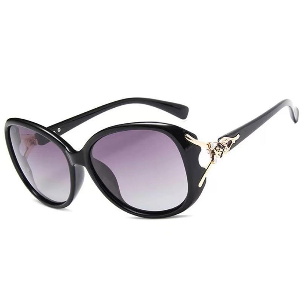 Ladies Fashion New Ladies UV Protection Sunglasses Shade Driving Big Frame Fox Head Sunglasses