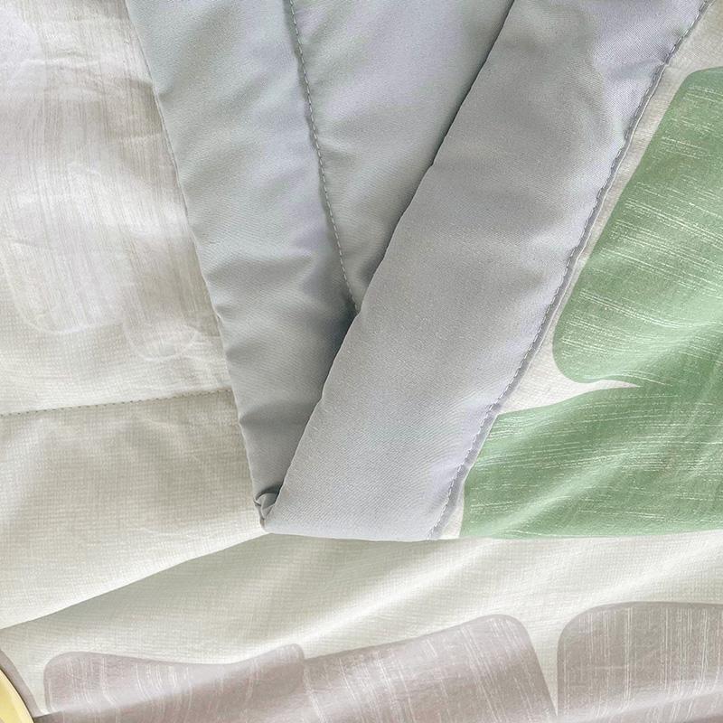 Cartoon Cotton Linen Summmer Blanket Breathable Adult Child Quilt for Summer Washable Air Conditioning Comforter Lightweight
