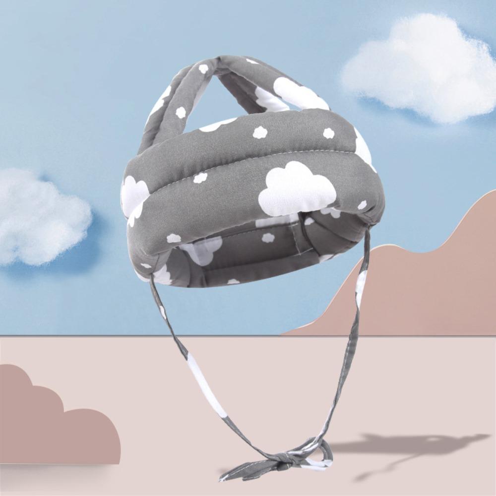 Bequemer Verstellbarer Babyschutzhut Weicher Sicherheits-Antikollisionshut Cartoon Sturzsicher Sturzschutzpolster Kleinkind