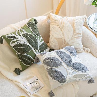 2024 American Olive Green Pillow Cover for Sofa - Living Room Cushion & Waist Support