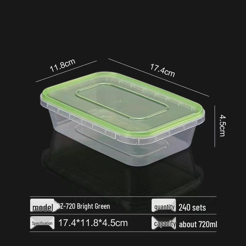 

Hando 720ML Disposable Leak-Proof Takeaway Soup Cups with Lids (240 Sets)