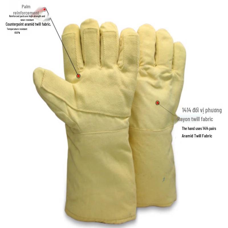 HC 650°C High-Temperature Fire Retardant Gloves
