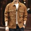 Retro Men's Jacket Spring and Autumn New Loose Trendy Coat