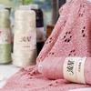 Pure Cotton Plus Flash Silk Summer New Product 100G Axis Fashion Meteor Color Silk Cotton Thread Hand-Woven Thread
