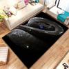 Horrible Snake Pet Area Rug,Wild Animal Carpet for Living Room Bedroom Sofa Doormat Kitchen Decoration,Non-slip Floor Mat Gift